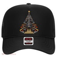 Gun Lovers Military Veteran Holiday Guns Christmas Tree Hat thumb 0