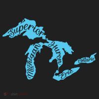 Great Lakes Michigan Detroit Michigan Great Lakes Women's Sweatshirt thumb 2