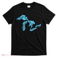 Great Lakes Michigan Detroit Michigan Great Lakes T-Shirt thumb 0