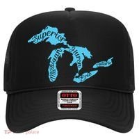 Great Lakes Michigan Detroit Michigan Great Lakes Hat thumb 0