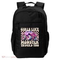 Girls Like Monster Trucks Too Backpack thumb 0