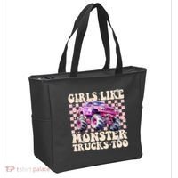 Girls Like Monster Trucks Too Tote Bag thumb 2