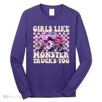 Girls Like Monster Trucks Too Long Sleeve Shirt thumb 0