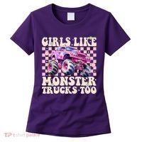 Girls Like Monster Trucks Too Women's T-Shirt thumb 0