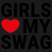 GIRLS LOVE MY SWAG Coaster thumb 2