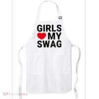 GIRLS LOVE MY SWAG Apron thumb 0