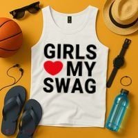 GIRLS LOVE MY SWAG Tank Top thumb 4