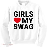 GIRLS LOVE MY SWAG Kids Sweatshirt thumb 0