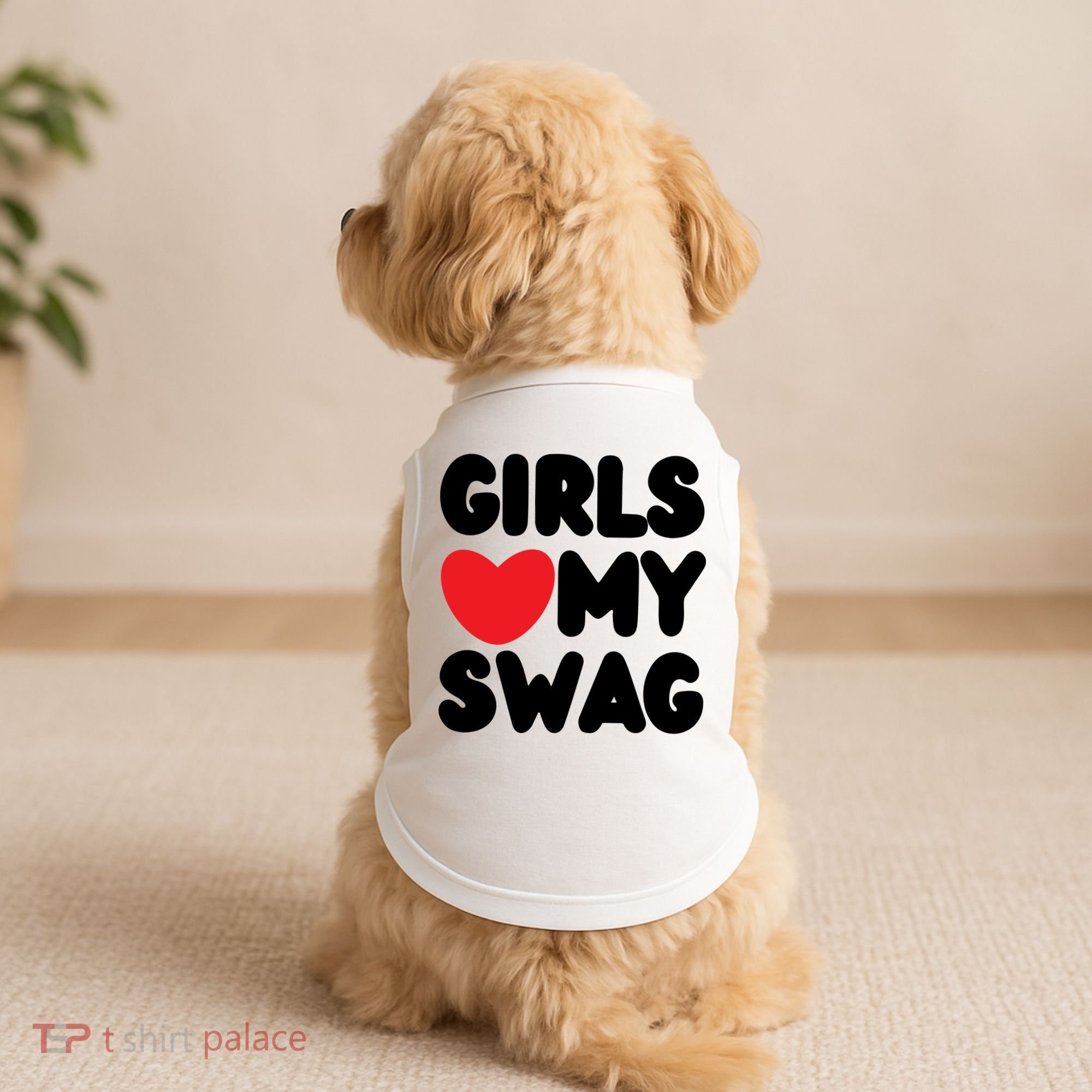 Girls Love My Swag Doggie Tank