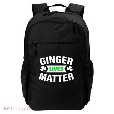 Ginger Lives Matter St Patricks Day Backpack