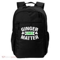 Ginger Lives Matter St Patricks Day Backpack thumb 0