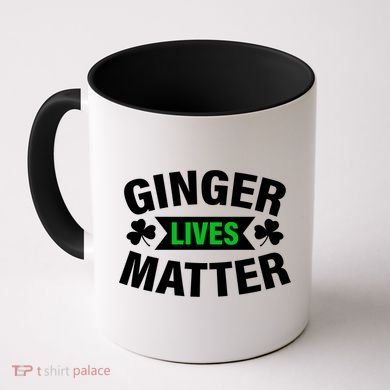 Ginger Lives Matter St Patricks Day Coffee Mug