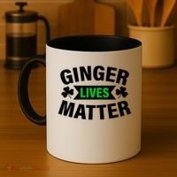 Ginger Lives Matter St Patricks Day Coffee Mug thumb 4