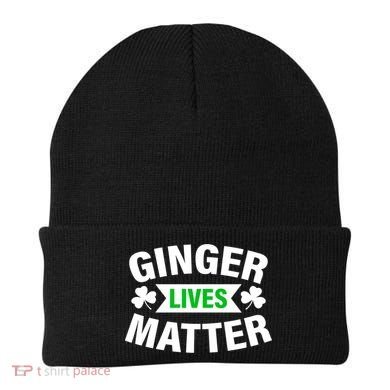 Ginger Lives Matter St Patricks Day Beanie