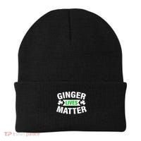 Ginger Lives Matter St Patricks Day Beanie thumb 0