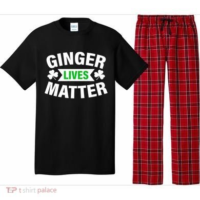 Ginger Lives Matter St Patricks Day Pajama Set