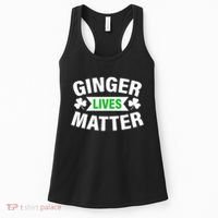 Ginger Lives Matter St Patricks Day Women's Tank Top thumb 0