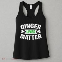 Ginger Lives Matter St Patricks Day Women's Tank Top thumb 3