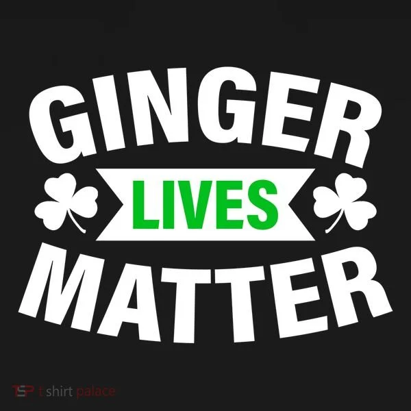 Ginger Lives Matter St Patricks Day Toddler Hoodie