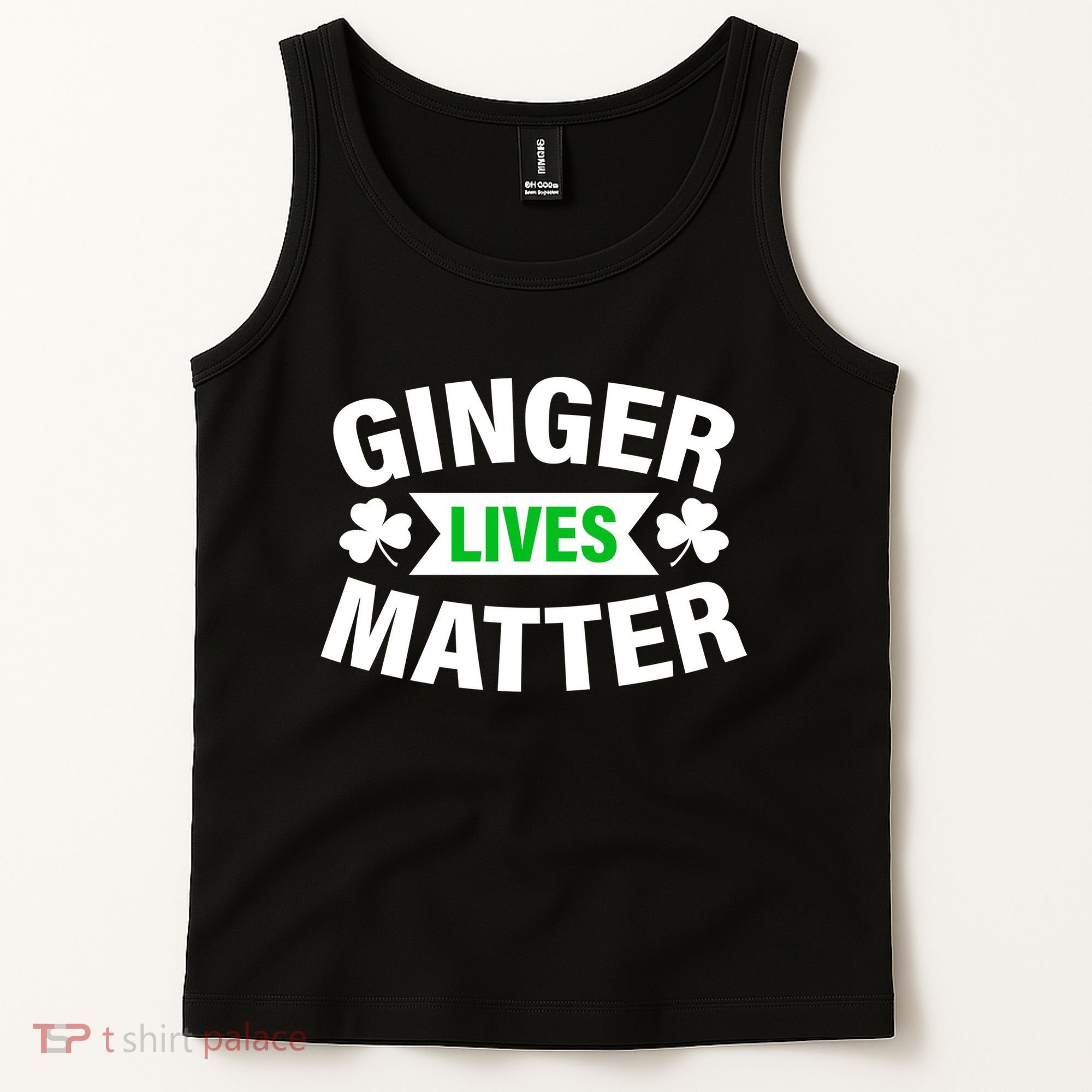 Ginger Lives Matter St Patricks Day Tank Top