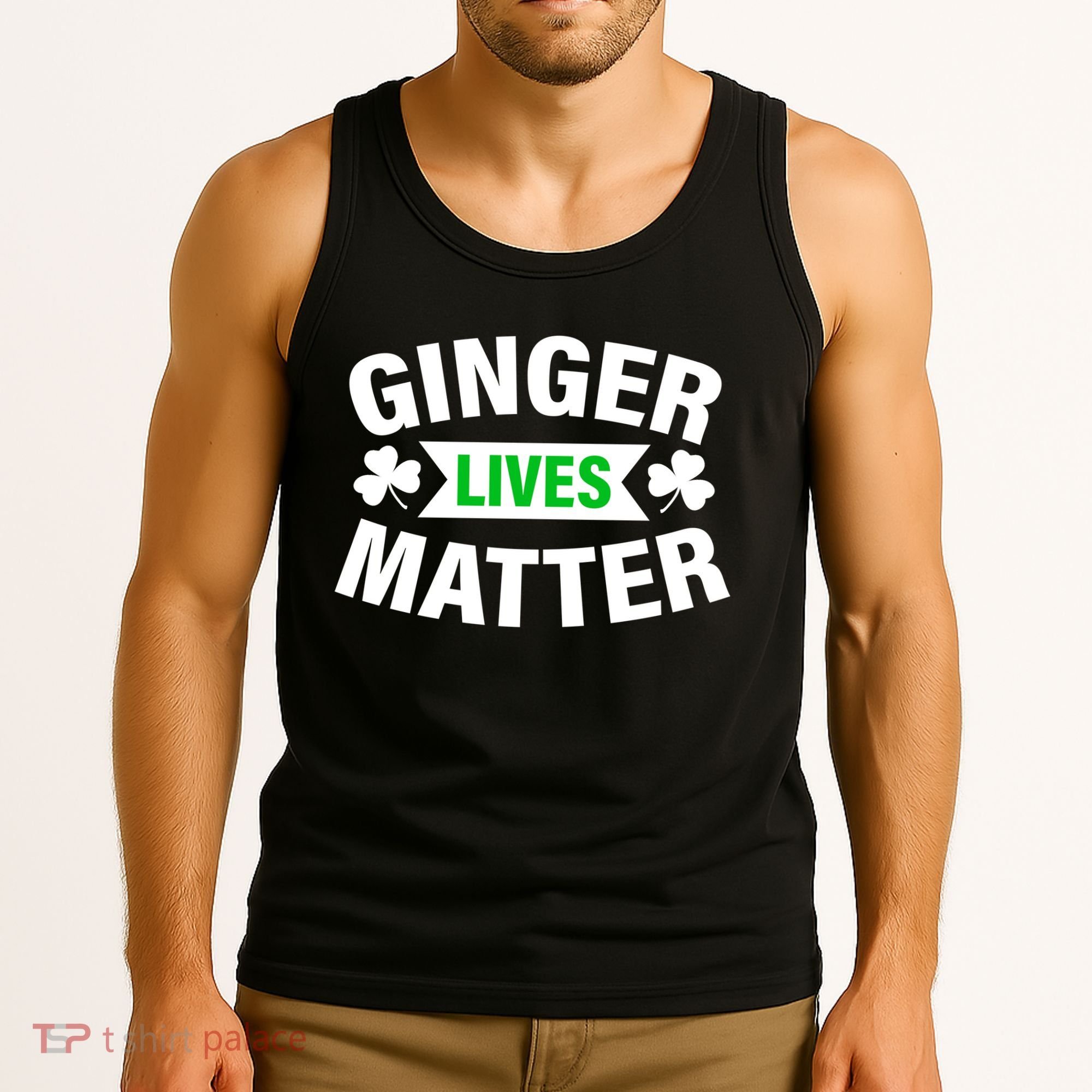 Ginger Lives Matter St Patricks Day Tank Top