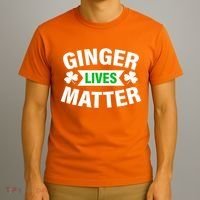 Ginger Lives Matter St Patricks Day T-Shirt thumb 3