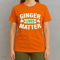 Ginger Lives Matter St Patricks Day T-Shirt thumb 4