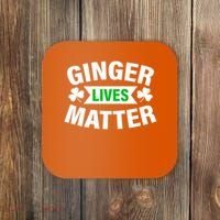 Ginger Lives Matter St Patricks Day Coaster thumb 0