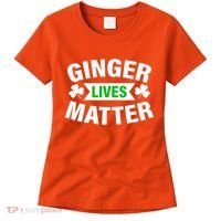 Ginger Lives Matter St Patricks Day Women's T-Shirt thumb 0