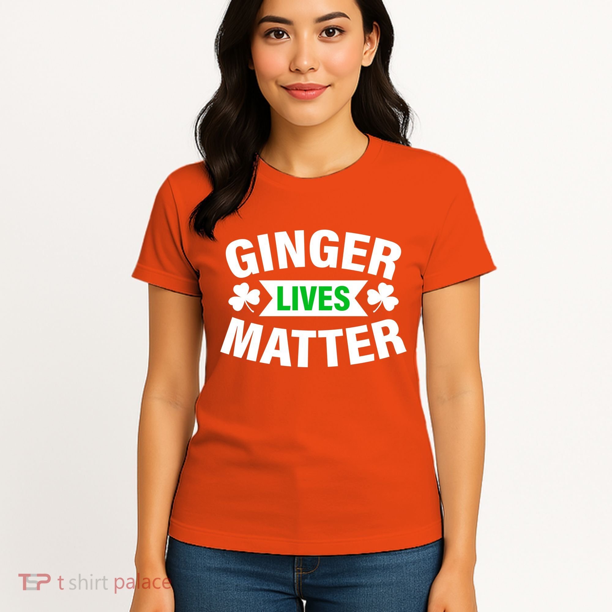 Ginger Lives Matter St Patricks Day Women's T-Shirt