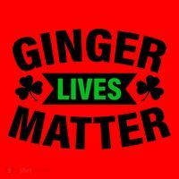 Ginger Lives Matter St Patricks Day Santa Hat thumb 1