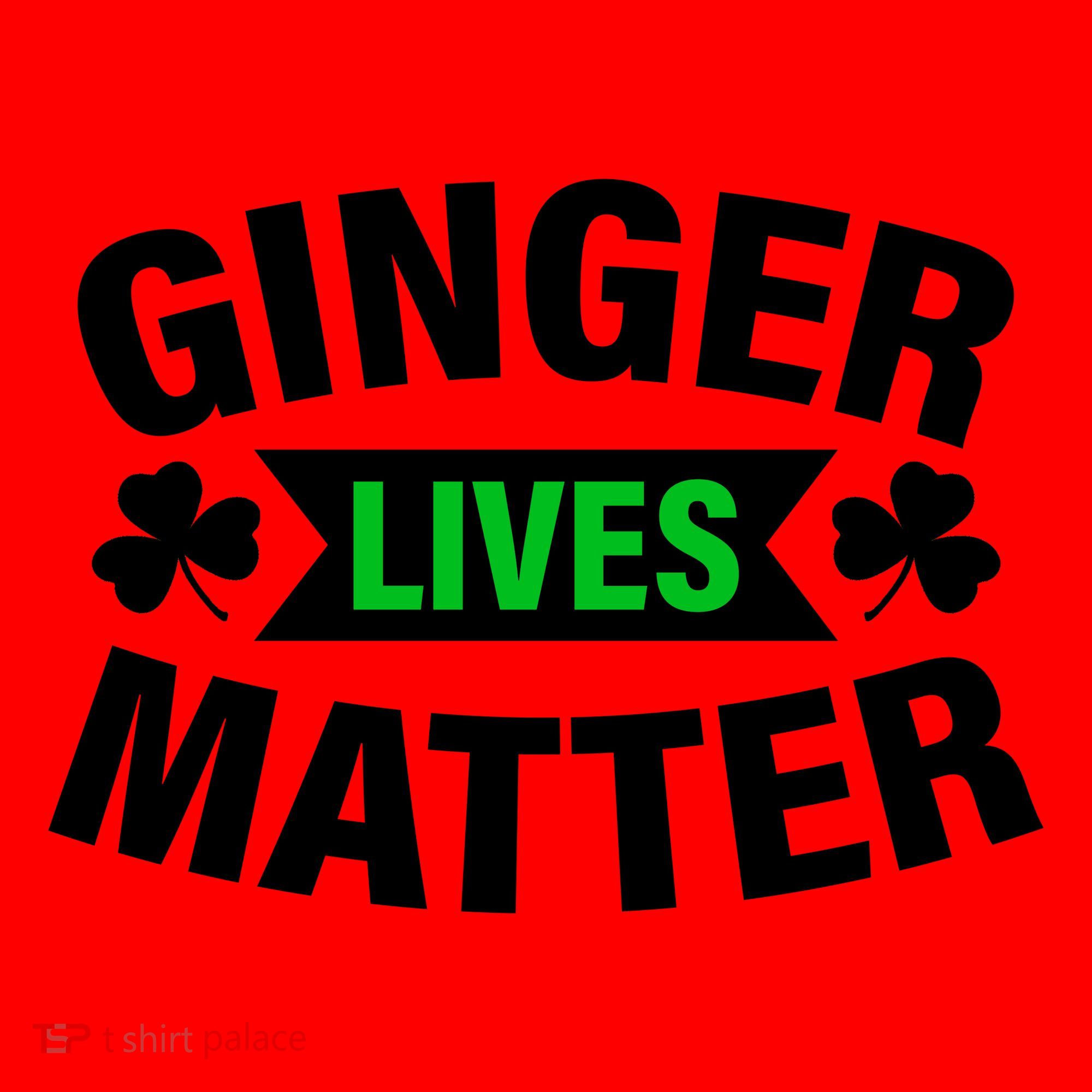 Ginger Lives Matter St Patricks Day Santa Hat