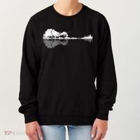 Guitar Lake Nature Wilderness Graphic Women's Sweatshirt thumb 0