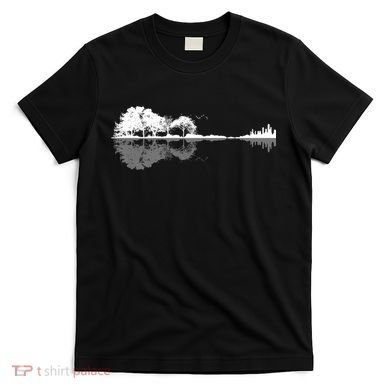 Guitar Lake Nature Wilderness Graphic T-Shirt