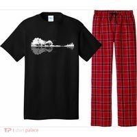 Guitar Lake Nature Wilderness Graphic Pajama Set thumb 0
