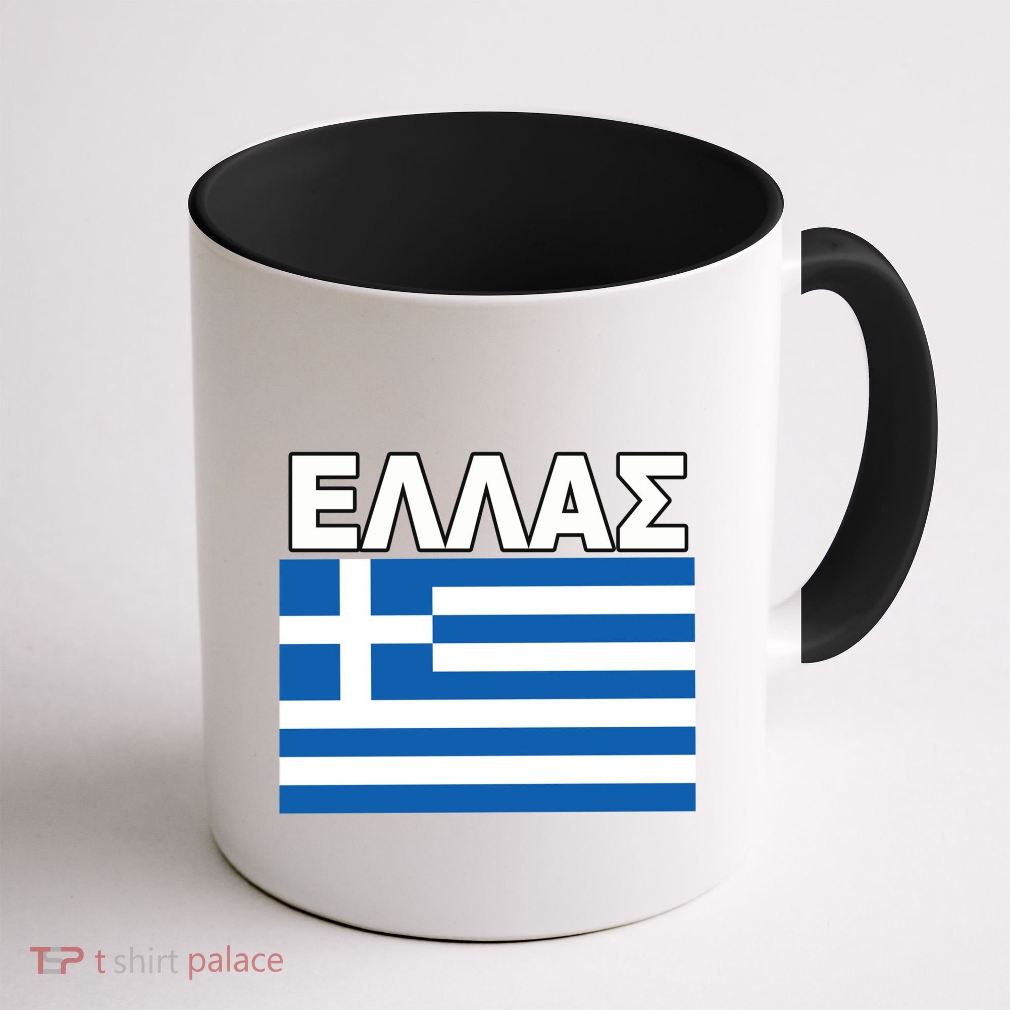 Greek Language National Flag Of Greece Coffee Mug