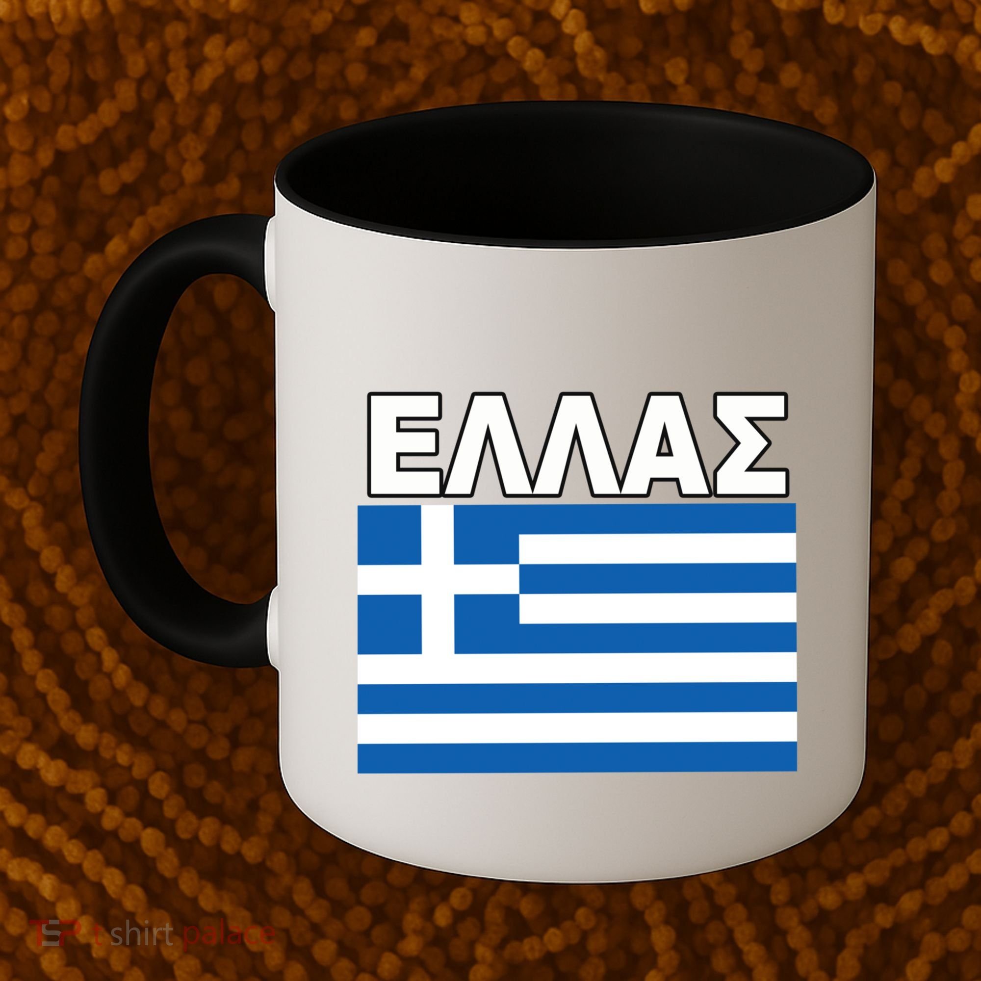Greek Language National Flag Of Greece Coffee Mug