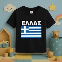 Greek Language National Flag Of Greece Toddler T-Shirt thumb 3