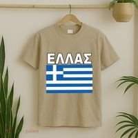 Greek Language National Flag Of Greece T-Shirt thumb 2