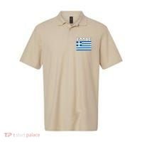 Greek Language National Flag Of Greece Polo thumb 0