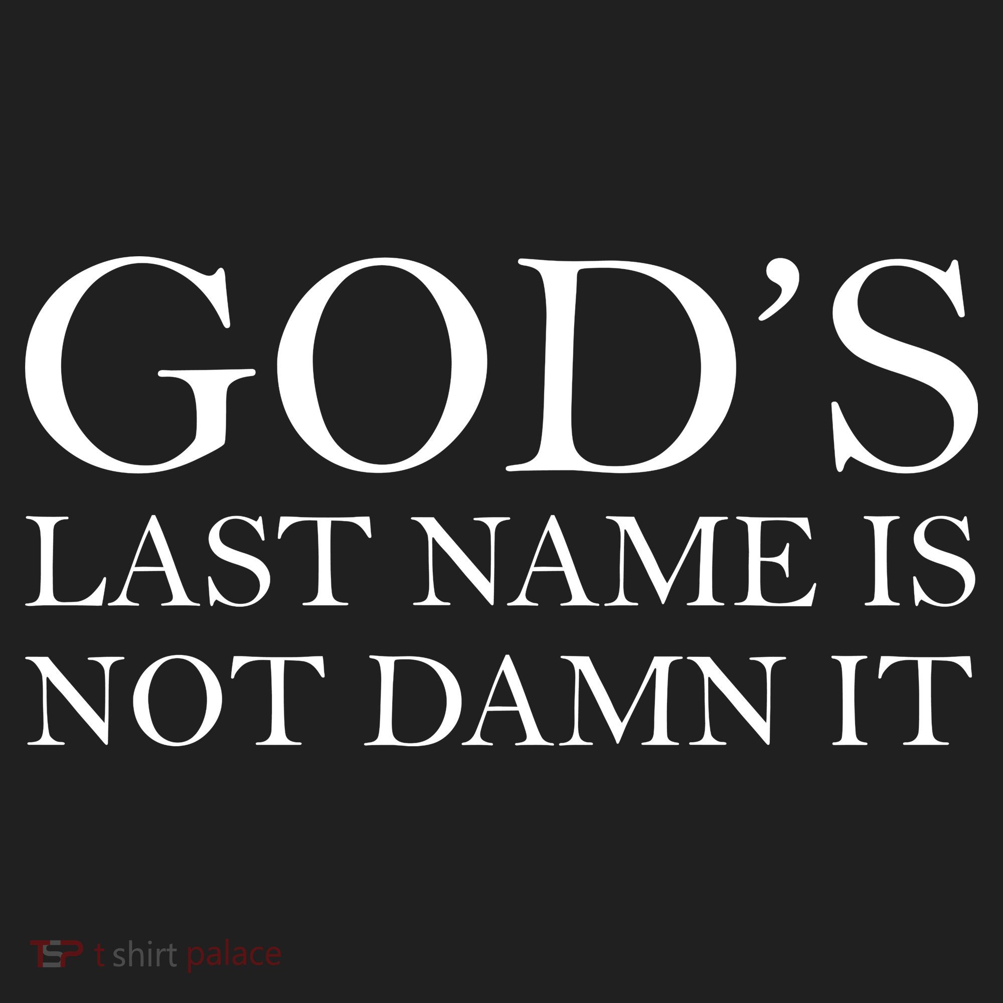 God's Last Name Is Not Damn It Beanie