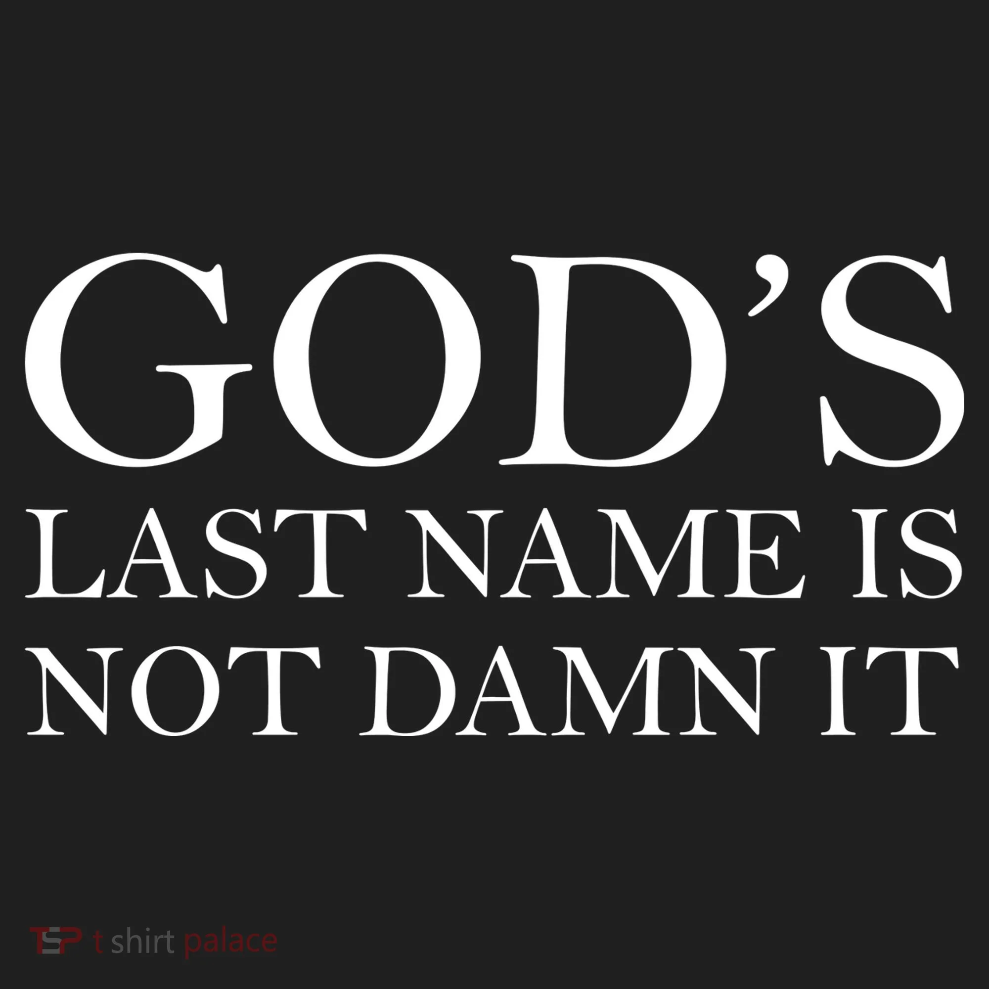God's Last Name Is Not Damn It Beanie