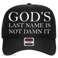God's Last Name Is Not Damn It Hat thumb 0