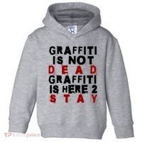 Graffiti Lives On: ItS Here To Stay Not Fade Away! Toddler Hoodie thumb 0