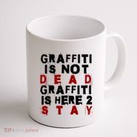 Graffiti Lives On: ItS Here To Stay Not Fade Away! Coffee Mug thumb 1