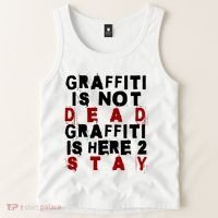 Graffiti Lives On: ItS Here To Stay Not Fade Away! Tank Top thumb 2