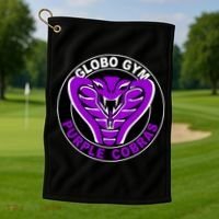Globo Gym Purple Cobras Gym Golf Towel thumb 1