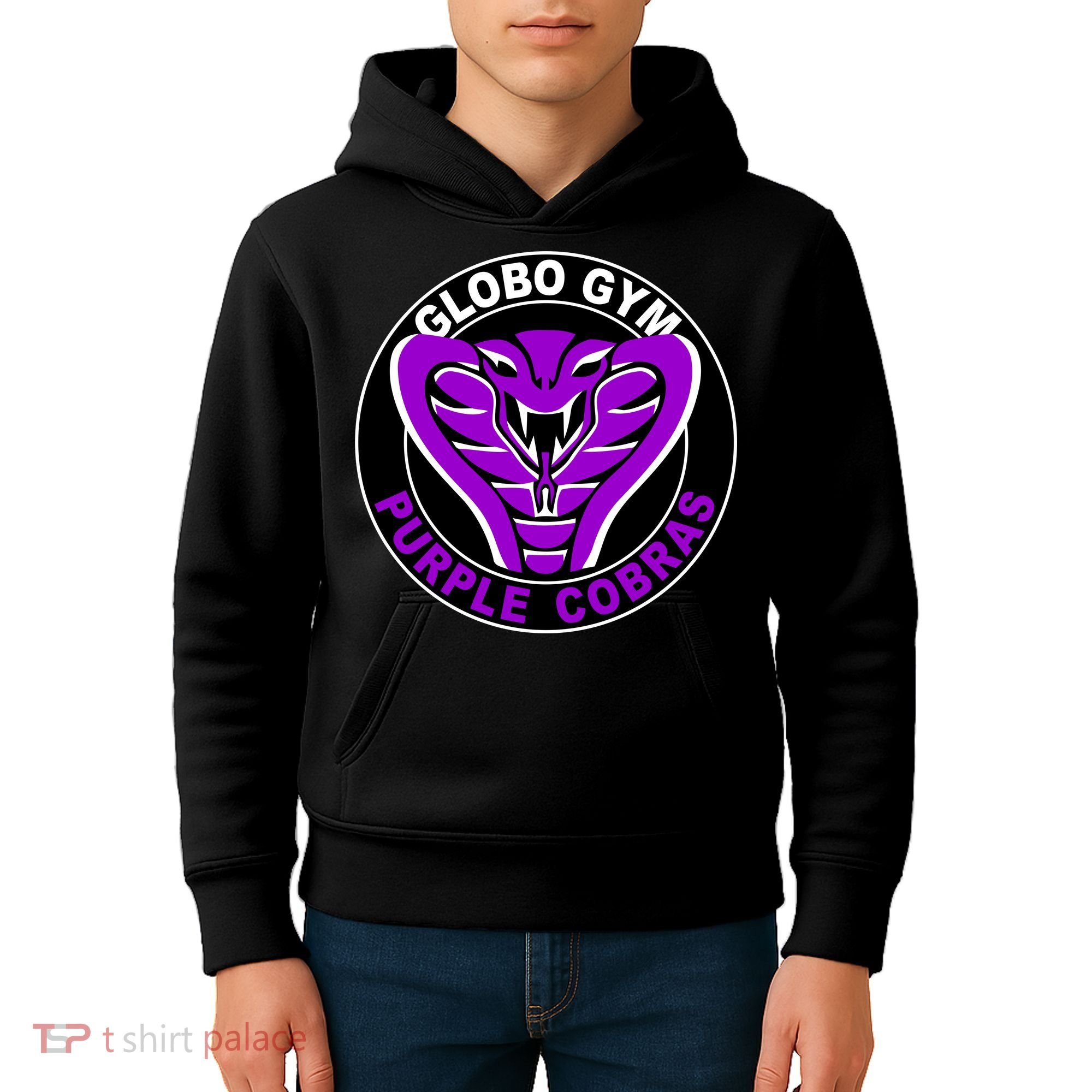 Globo Gym Purple Cobras Gym Kids Hoodie