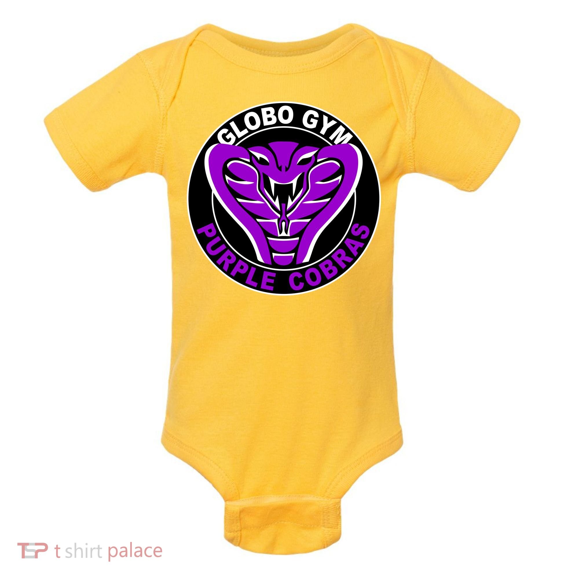 Globo Gym Purple Cobras Gym Baby Bodysuit