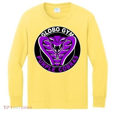 Globo Gym Purple Cobras Gym Kids Long Sleeve Shirt